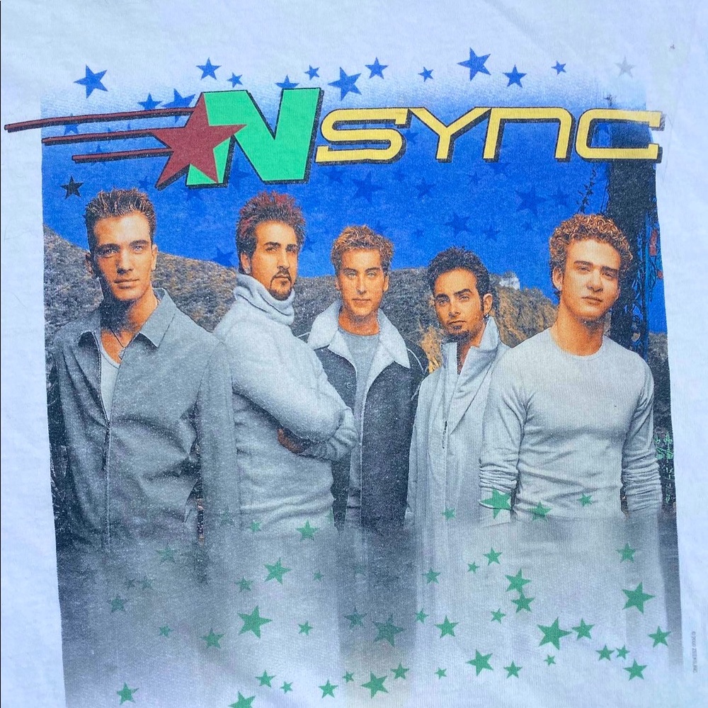 2000 NSYNC concert tee size XL on winterland tag send me a message for questions - Picture 3 of 3